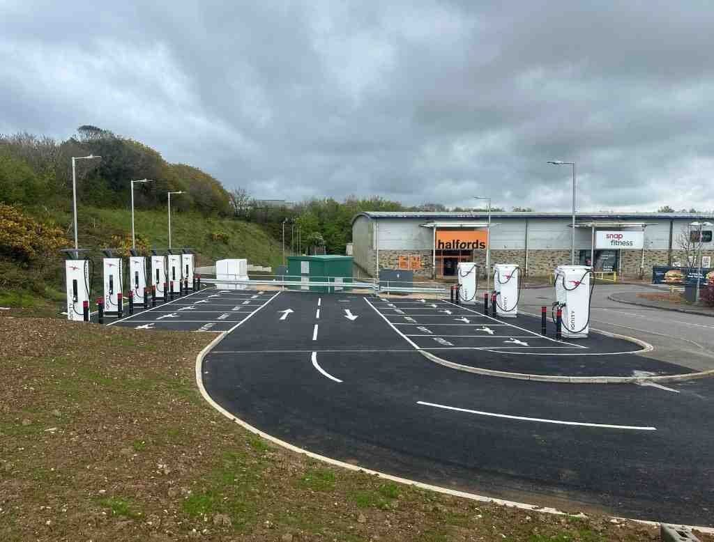 IONITY hub Bodmin