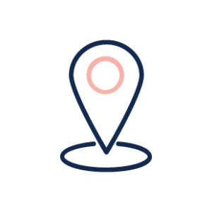 Icon of a location marker