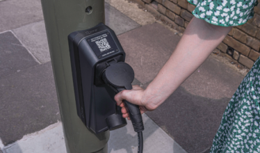 char.gy lampost charge point